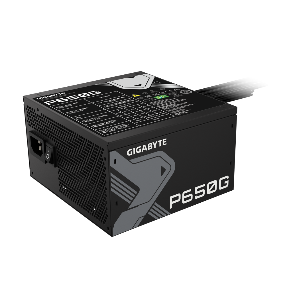 GIGABYTE GP-P650G 650W POWER SUPPLY