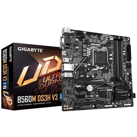 GIGABYTE B560M DS3H V3 MICRO ATX MOTHERBOARD