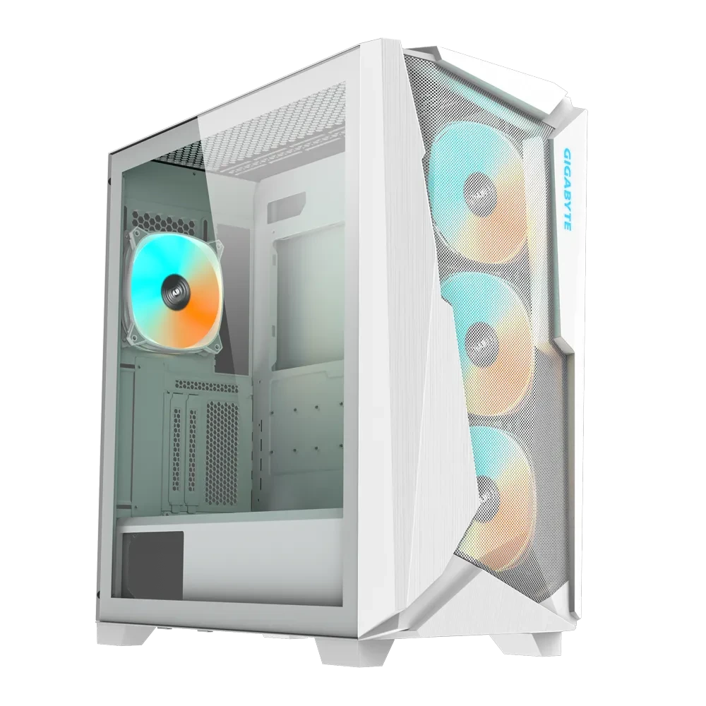 GIGABYTE C301G V2 ARGB (E-ATX) MID TOWER CABINET (WHITE)