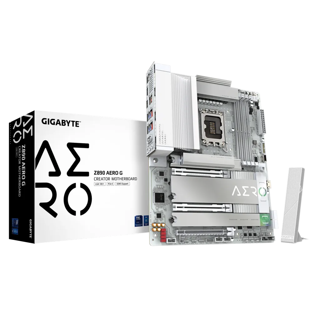 GIGABYTE Z890 AERO G DDR5 LGA 1851 ATX MOTHERBOARD