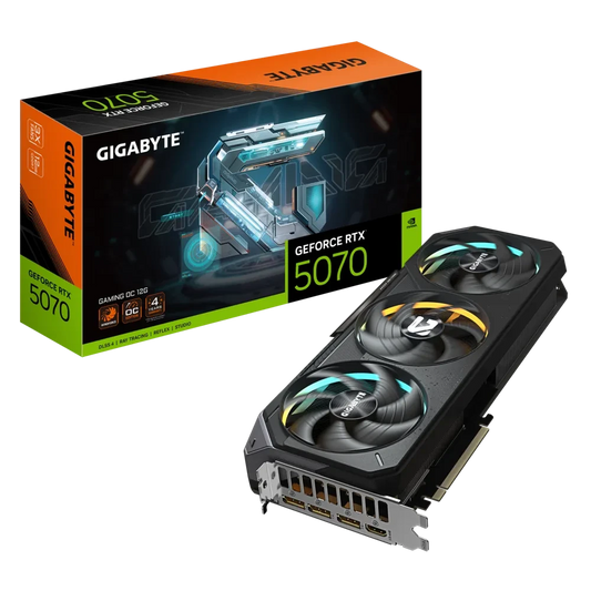 GIGABYTE GEFORCE RTX5070 GAMING OC 12GB GDDR7