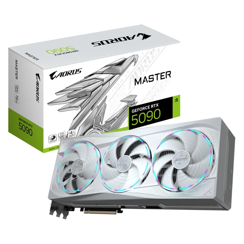 Gigabyte AORUS GeForce RTX 5090 Master Ice 32GB GDDR7