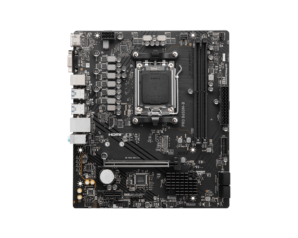 MSI PRO B650M-B MOTHERBOARD, MICRO-ATX