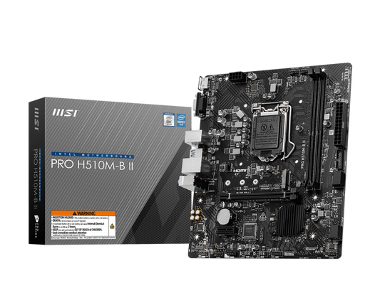 MSI PRO H510M-B II MOTHERBOARD