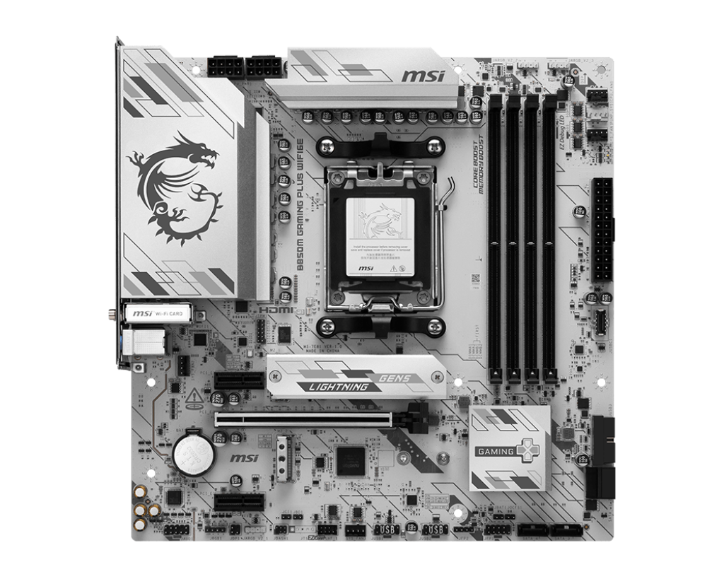 MSI B850M GAMING PLUS WIFI6E Motherboards