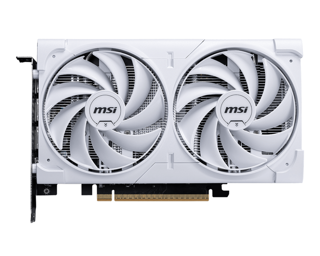 MSI GEFORCE RTX 5060 VENTUX 2X OC 8GB WHITE GRAPHIC CARD
