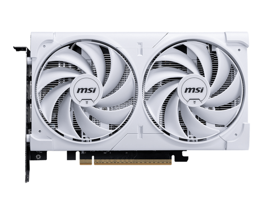 MSI GEFORCE RTX 5060 VENTUX 2X OC 8GB WHITE GRAPHIC CARD