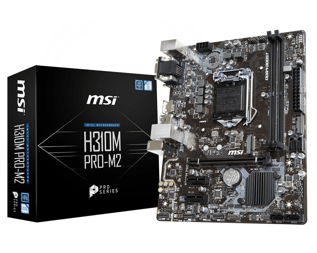 MSI H310M PRO-M2 MOTHERBOARD