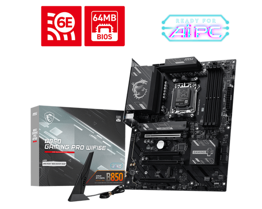 MSI B850 GAMING PRO WIFI6E Motherboards
