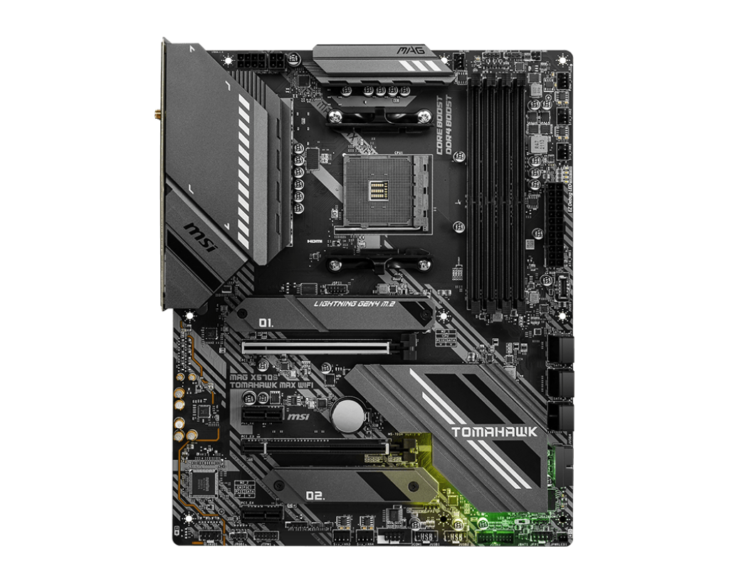 MSI MAG X570S TOMAHAWK MAX WIFI AMD AM4 MOTHERBOARD