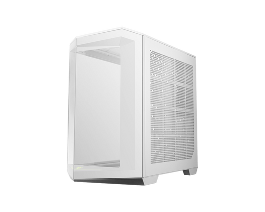 MSI MAG PANO 100R PZ ARGB ATX Mid Tower Case (White)