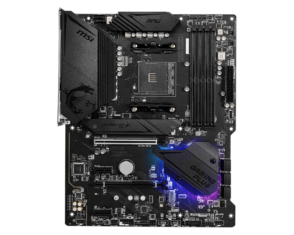 MSI MPG B550 GAMING PLUS AMD AM4 MOTHERBOARD
