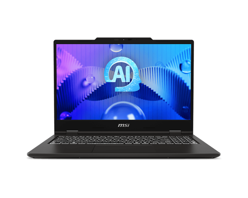MSI Venture Pro A 15 AI+ A3HWEG-011IN AMD Ryzen AI 7 350 Processor/DDR5 8GB*2/1TB NVMe PCIe SSD Gen4x4NVIDIA GeForce RTX 5050 Laptop GPU, GDDR7 8GB/ Windows11 Home/Office + M365/2 Year Warranty Term