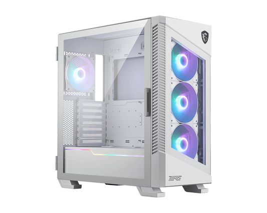 MSI MPG Velox 100R ARGB (ATX) Mid Tower Cabinet ( White)