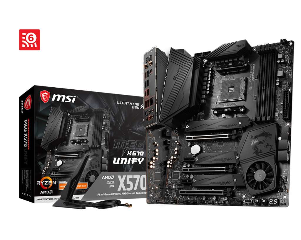 MSI MEG X570 UNIFY AMD AM4 MOTHERBOARD