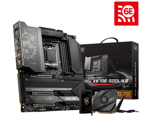MSI MEG X670E GODLIKE AMD AM5 MOTHERBOARD