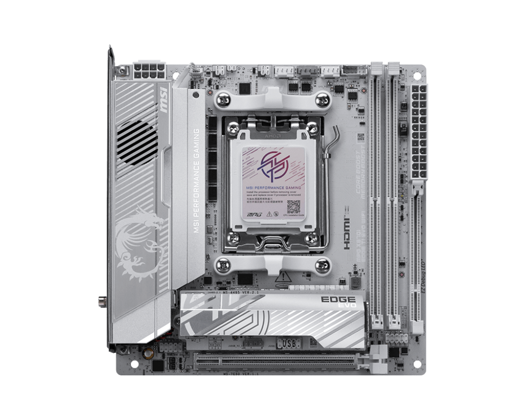 MSI MPG X870I EDGE TI EVO WIFI AM5 DDR5 Motherboard