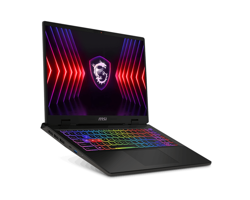 MSI Sword 16 HX B14VFKG-287IN i9-14900HX/RTX 4060/GDDR6 8GB/8GB*2/1TB/IPS-Level FHD+ 16(144Hz)/W/O-Bag-MS2021/24-Zone RGB