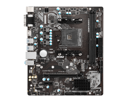 MSI A320M PRO-VH AMD AM4 MOTHERBOARD