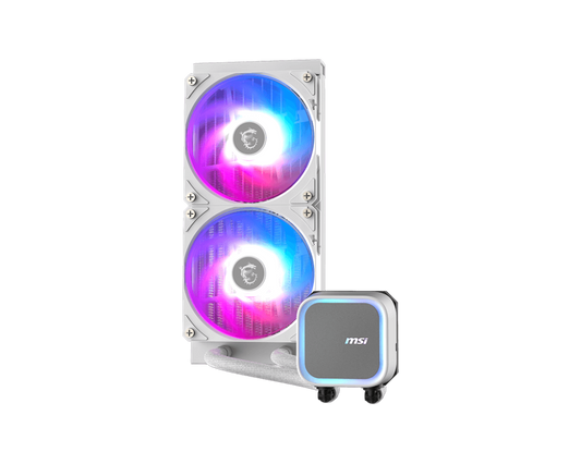 MSI MAG CORELIQUID A13 240 AIO CPU LIQUID COOLER - WHITE