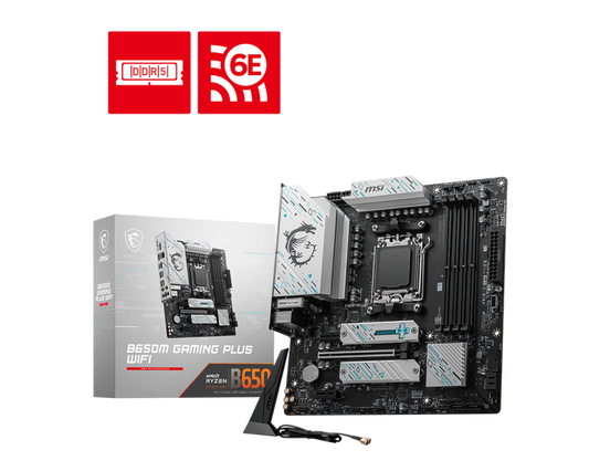 MSI B650M GAMING PLUS WIFI DDR5 MOTHERBOARD
