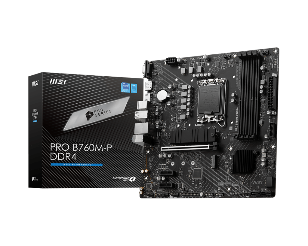 MSI B760M-P PRO DDR4 INTEL LGA1700 MOTHERBOARD
