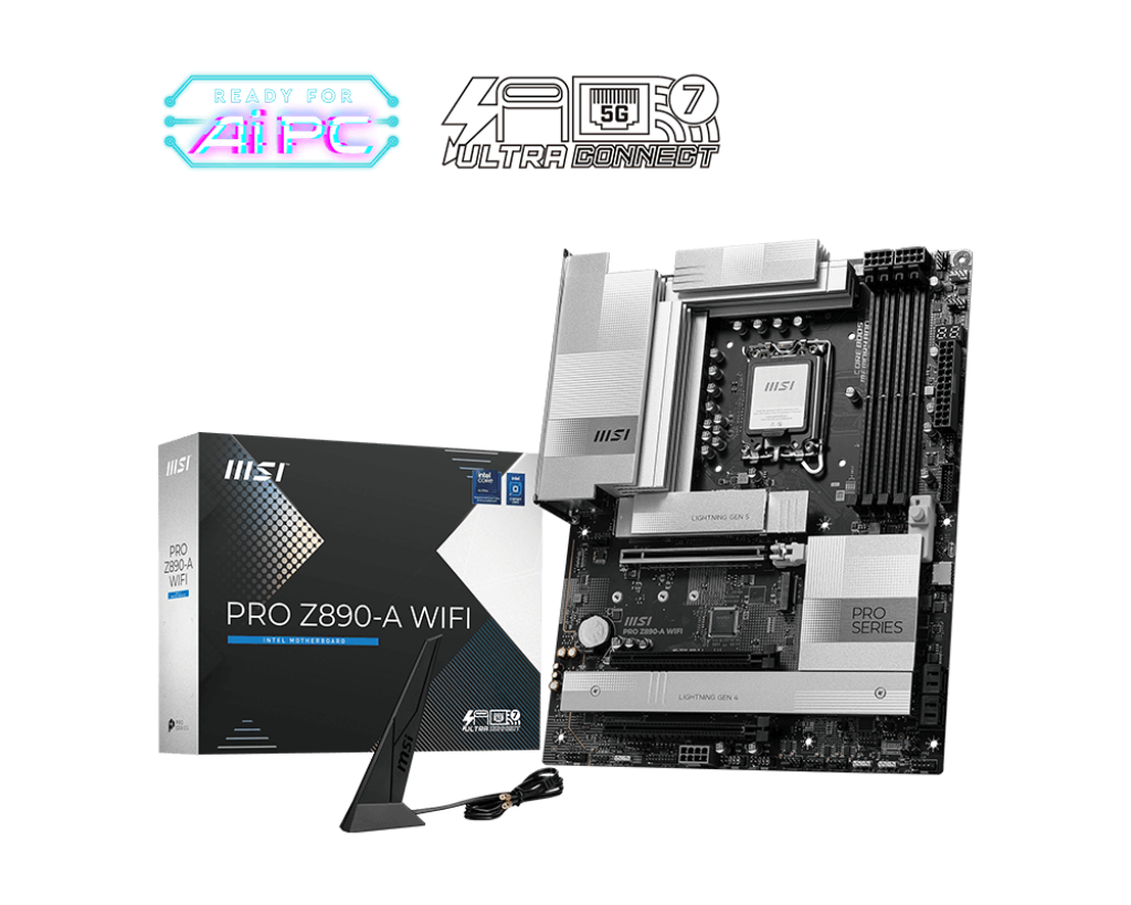 MSI PRO Z890-A WIFI LGA1851 ATX MOTHERBOARD