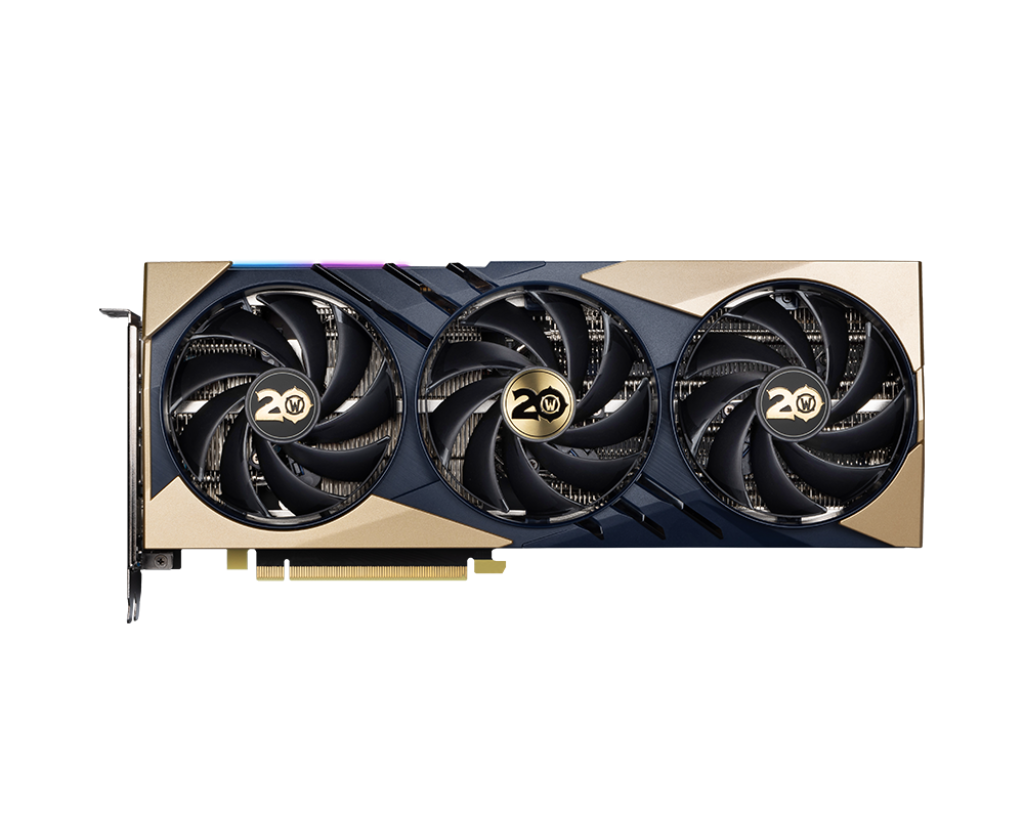 MSI RTX 4070 SUPER GAMING SLIM WORLD OF WARCRAFT EDITION 12GB GRAPHICS CARD