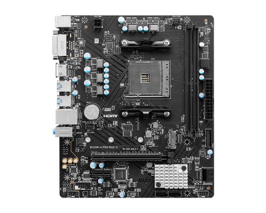 MSI B450M-A PRO MAX II MOTHERBOARD