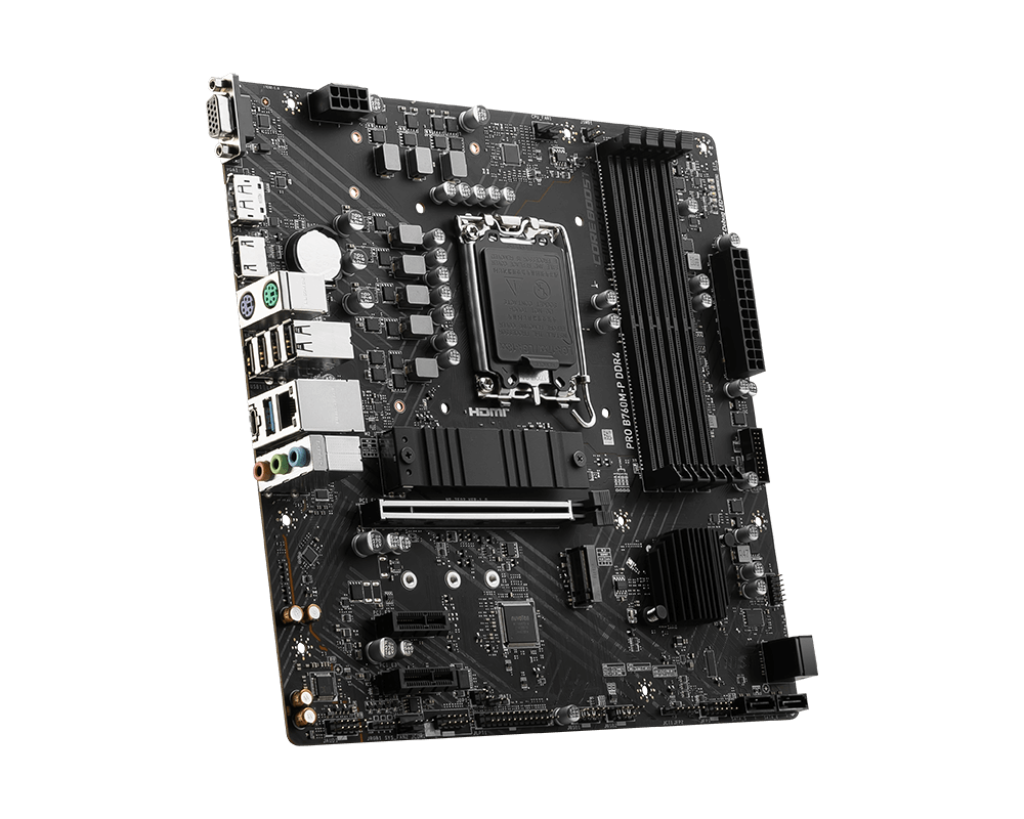 MSI B760M-P PRO DDR4 INTEL LGA1700 MOTHERBOARD