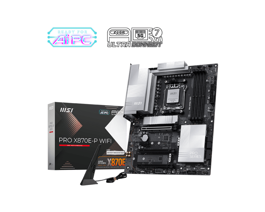 MSI PRO X870E-P WIFI Motherboards