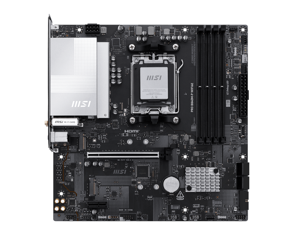 MSI PRO B840M-P WIFI6E Motherboards