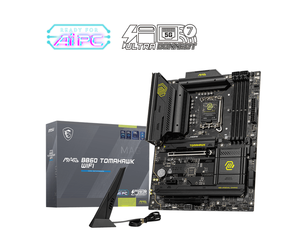 MSI MAG B860 TOMAHAWK WIFI MOTHERBOARD
