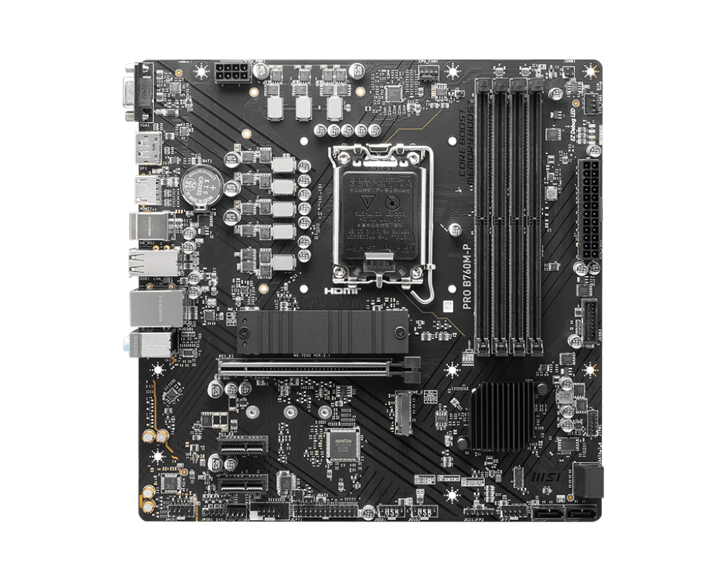MSI B760M-P PRO DDR5 INTEL LGA1700 MOTHERBOARD