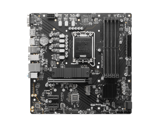 MSI B760M-P PRO DDR5 INTEL LGA1700 MOTHERBOARD