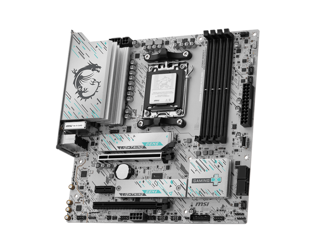 MSI B850M DDR5 Gaming Plus WiFi Motherboard