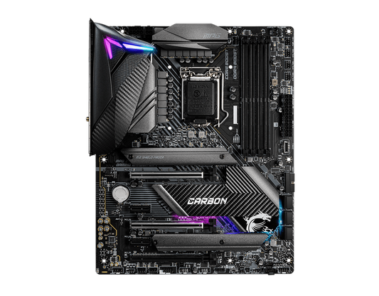 MSI MPG Z490 GAMING CARBON WIFI INTEL LGA1200 MOTHERBOARD