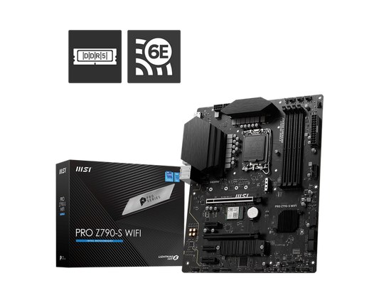 MSI Z790-S PRO WIFI DDR5 INTEL LGA1700 MOTHERBOARD