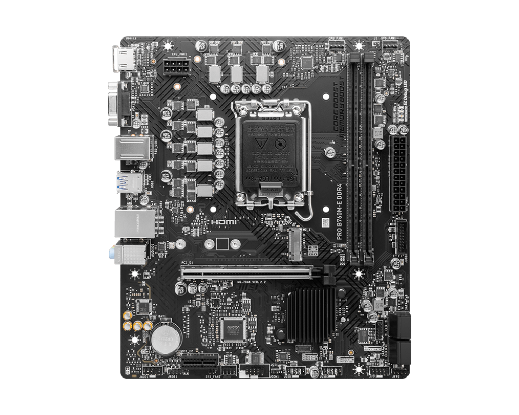 MSI B760M-E PRO DDR4 INTEL LGA1700 MOTHERBOARD
