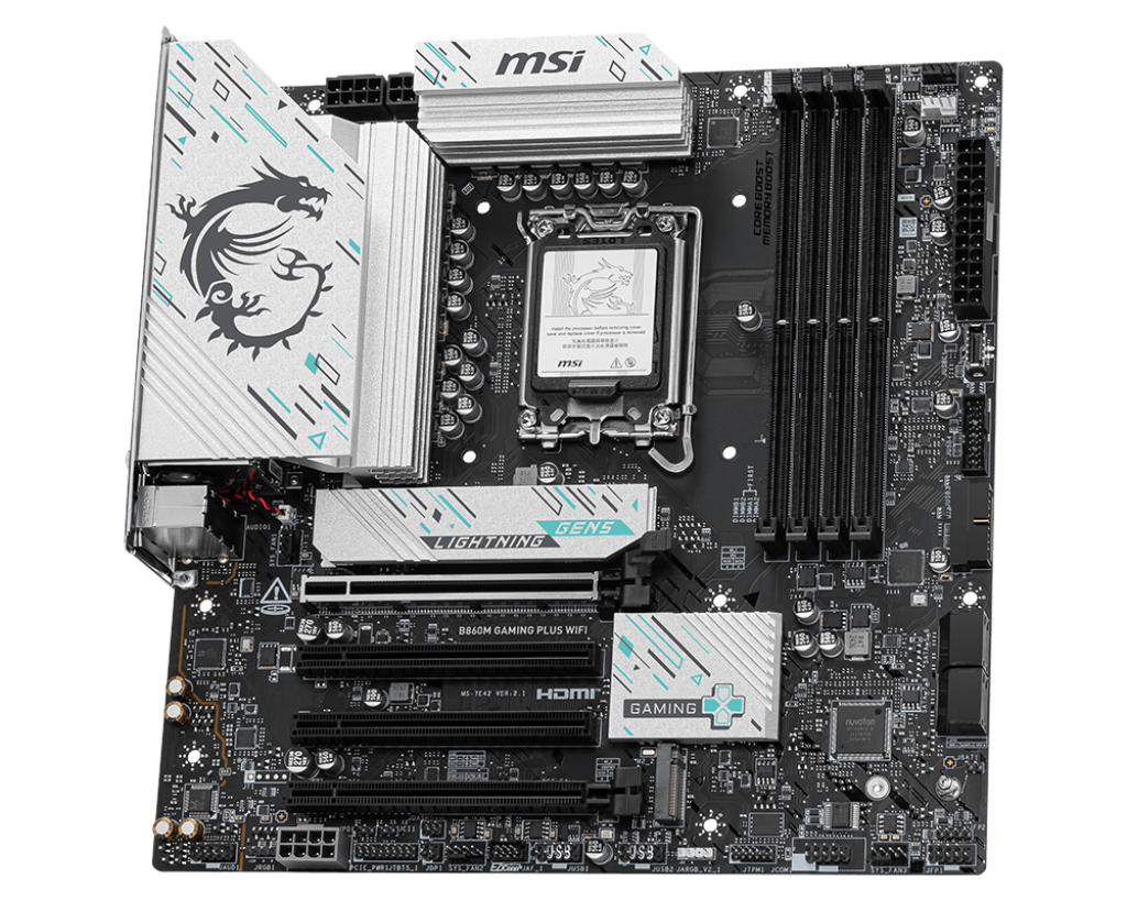 MSI B860M GAMING PLUS WIFI MOTHERBOARD