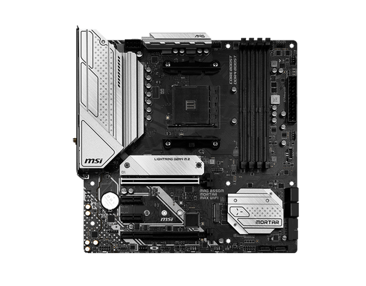 MSI MAG B550M MORTAR MAX WIFI AMD AM4 MOTHERBOARD