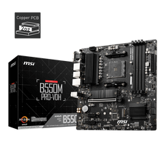 MSI B550M PRO VDH AMD AM4 MOTHERBOARD