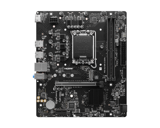 MSI PRO H610M-S DDR4 LGA1700 MICRO ATX MOTHERBOARD