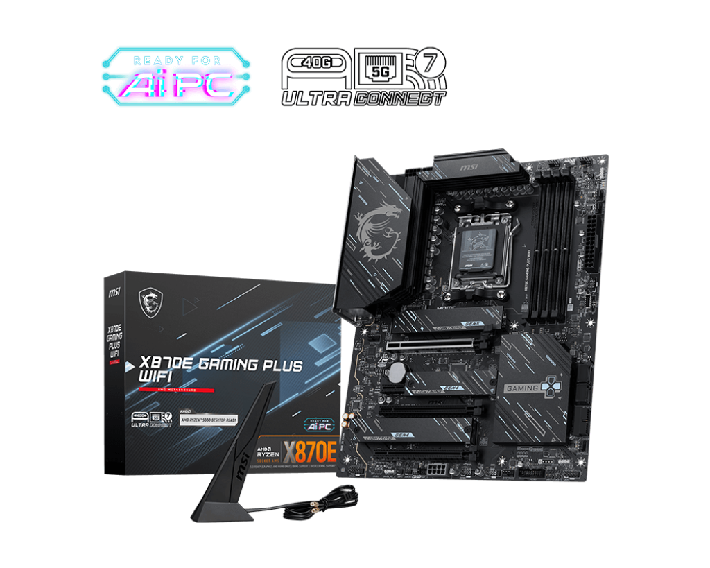 MSI X870E Gaming Plus WIFI ATX Motherboard