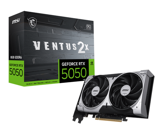 MSI GeForce RTX 5050 8G VENTUS 2X OC Graphics Cards