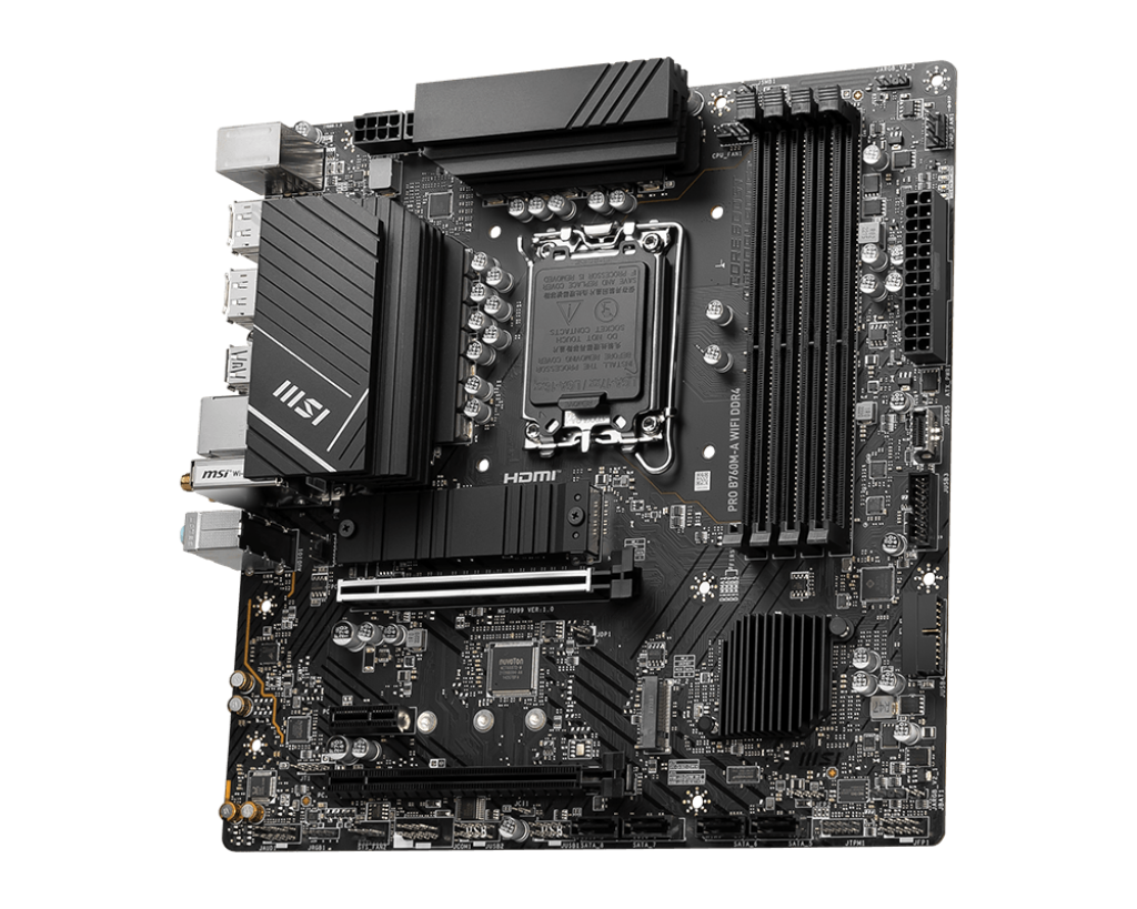 MSI B760M-A PRO WIFI DDR4 INTEL LGA1700 MOTHERBOARD