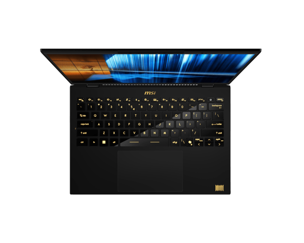 MSI Prestige 13 AI+ Ukiyoe Edition A2VMG-208IN Black/Core Ultra 5 226V/UMA//16GB/1TB/IPS-Level 2.8K 13.3(OLED)/W/Sleeve Bag-Office 2024+M365/Single (Gold)