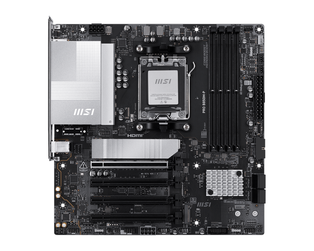 MSI PRO B850M-P AM5 DDR5 Motherboard