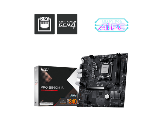 MSI PRO B840M-B Motherboards