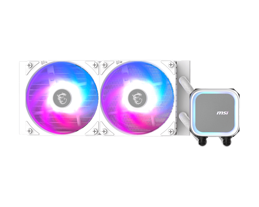 MSI MAG CORELIQUID A13 240 AIO CPU LIQUID COOLER - WHITE